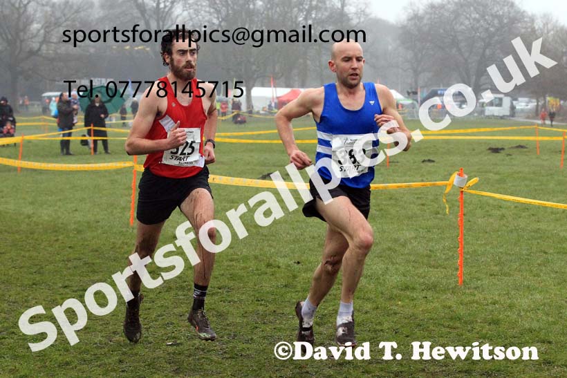 Senior Mens 2023 Northern Cross Country Champs., Witton Park, Blackburn. Photo: David T. Hewitson/Sports for All Pics